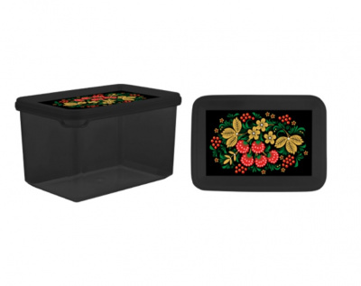 Банка для сыпучих продуктов Plast Team 0,55л прямоугольная РТ1706/БПМИКС-20