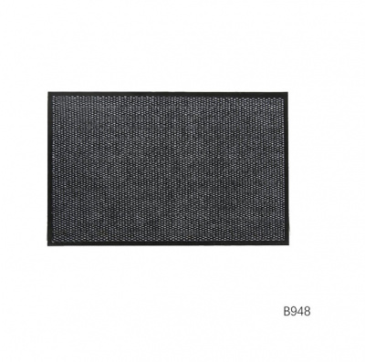 Коврик придверный Baizheng  40*60см (полиэстер/резина) B947