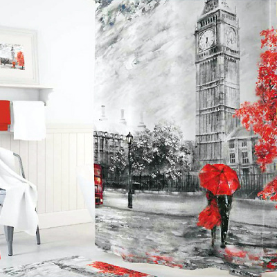 Штора для ванны Tropikhome Digital Printed BIG BEN 180х200см