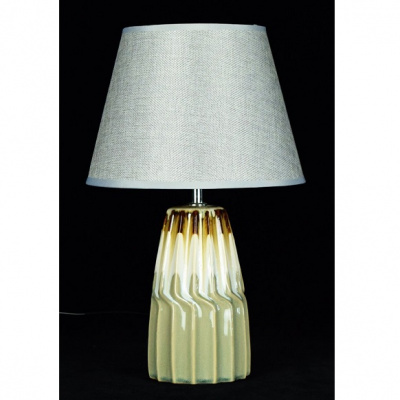 672-8 Grey+Grey shade Н39см Е14 40W Лампа настольная (1)