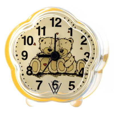 Будильник кварцевый MIRRON 8833Y1 60x27x60мм