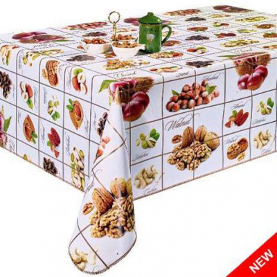 097A Клеенка Dekorama 1.4*20м (орехи)