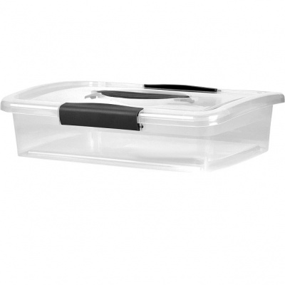 Ящик для хранения Keeplex Vision с защелк.и ручкой 5л 37х27,4х9,5см прозр.кристалл KL252111999 (6)  Ящик для хранения Keeplex Vision с защелк.и ручкой 5л 37х27,4х9,5см прозр.кристалл KL252111999 (6)