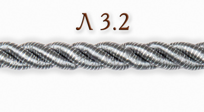 Шнур декоративный 12 мм. Л 3,2 (105)