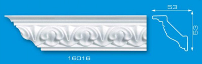 Потолочный плинтус Формат 16016