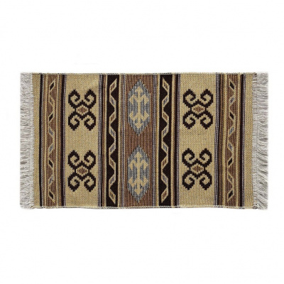 Коврик KILIM 1шт (60*120) хлопковый с бахромой UK1771