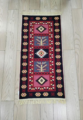 Коврик ZALEL "VOSTOK 3" 1шт (60*90) с бахромой