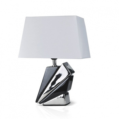 1711-JM Sliver+Black+White 30х17х45см Лампа настольная (1)