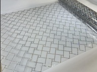 5073-1 Клеенка LASER 0,6м*20м (прозрачный фон) (толщина 0,6мм) (20)