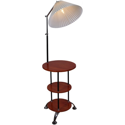 02226-0.6-01 BK Е27 h=160см Торшер напольный со столиком (1)