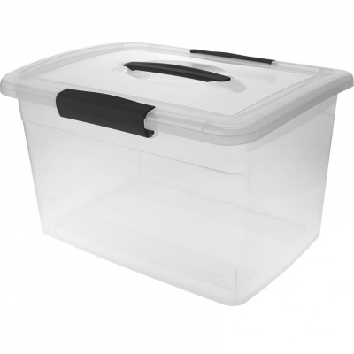 Ящик для хранения Keeplex Vision с защелк. и ручкой 11л 35х23,5х22,2см прозр крист KL252411999 (6) Ящик для хранения Keeplex Vision с защелк. и ручкой 11л 35х23,5х22,2см прозр крист KL252411999 (6)