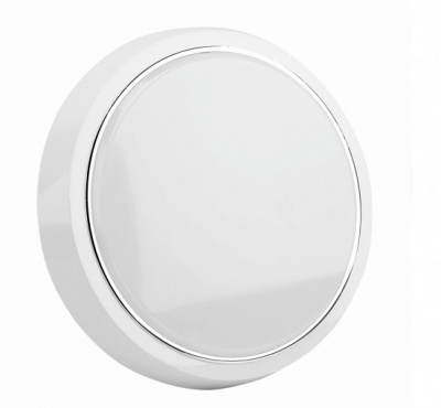 Свет-к c/д накладной (круг) LE LED BK RL 10W 6500K