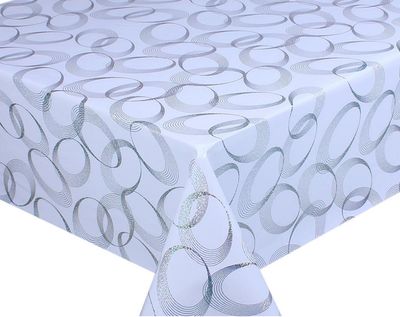 064B Клеенка LASER 0,6м*20м (прозрачный фон) (толщина 0,6мм) (20)