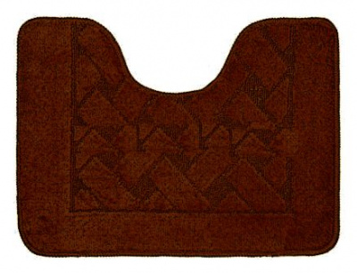 Коврик BANYOLIN U-type 50*60 т/коричневый (dark brown)