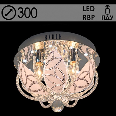 55652/300 CR 3х40W E14 LED-RBP ПДУ d300 Светильник потолочный (1)