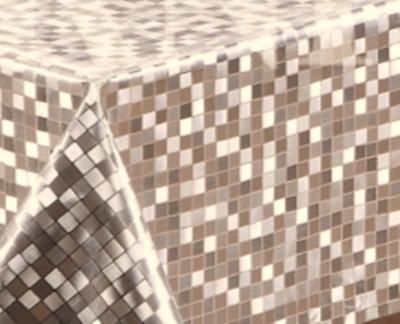 6190J Клеенка Tango "Metallic" на тканой основе 1,4м*20м (20) золото