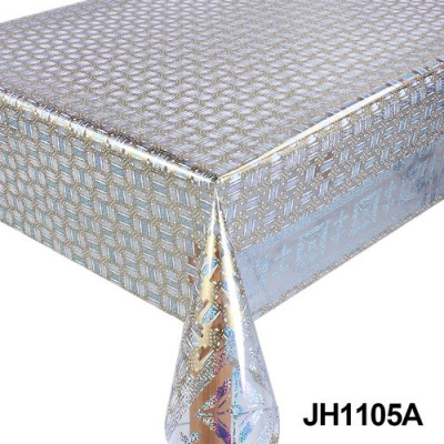 1105 Клеенка LASER 0,8м*20м (прозрачный фон) (толщина 0,6мм) (20)