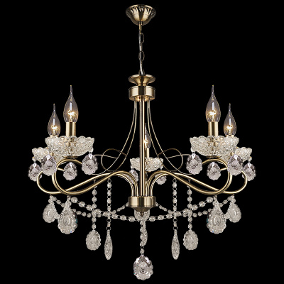 01487-0.4-05 AB E14 Cветильник потолочный с хрусталём (1)