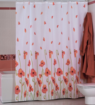 Штора для ванны MIRANDA POPPY 180*200см