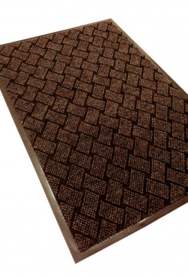 Коврик влаговпитывающий "Крафт" 60*90см коричневый (10)