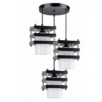 220F+089A/3 BK+WH E27 h=100cм Е27 Cветильник подвесной (1) 