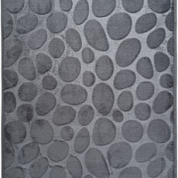 Коврик КАМНИ Impro 50*80см D.Gray (темно серый)