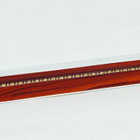 Карниз алюм. 98К 2,5м Орех золотой (5)