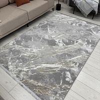 Ковер AFINA 2,0*2,9 прямой 0912A - GREY / BEIGE