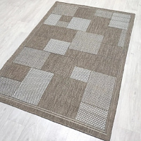 Ковер ВЕРАНДА (циновка, TPR основа) 2,0*3,9 прямой 54101_50511