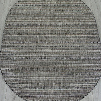 Ковер Циновка KAIR 1,0*2,0 овал S146 DARK GRAY