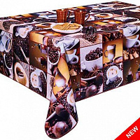 100A Клеенка Dekorama 1.4*20м (кофе)