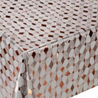 0010Y Клеенка Tango "Metallic" на тканой основе 1,4м*20м (20) серебро