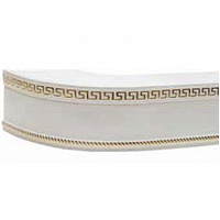 Карниз Грек 3ур с поворотами 2,40 Белый