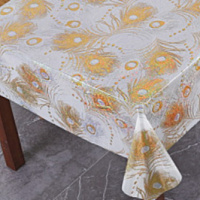 3638B Клеенка PRESTIGE прозрачная с лазерной печатью 1,37*20м (20) 