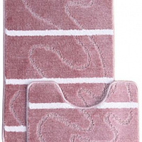 Коврик BENGAL ZEBRA 2шт (50*80см) пудра (D.powder) CLT202580