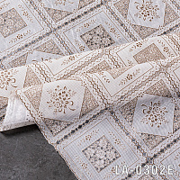 LA-0302E Клеенка Grace Лейс ажурная без основы (1,37*20м) беж