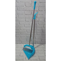 Совок+щетка "Ленивка" HD-5812 хром (1/24) Zalel