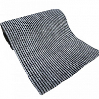 Ковровая дорожка влаговпитывающая ComeForte "FLOOR MAT 3+2" 0,8м*12м*6мм серый (12)