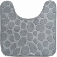 Коврик КАМНИ Impro U-type 50*50см L.Gray (светло серый)