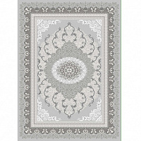 Ковер LORA 1,6*2,3 прямой 9114G GREY/ GREY