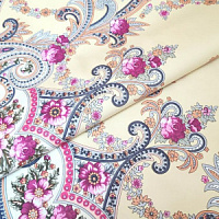 GW-21795 Клеенка Флорина на нетканой основе 1,37м*20м (20) (614A)