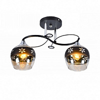 1207B/2 BK+CR Е27 2х60W Cветильник потолочный (10)