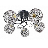 2348C/5 BLK+CR E27 40W Cветильник потолочный (4)