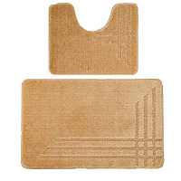 Коврик LINEA comfort 2шт 60*100/50*60см (бежевый)