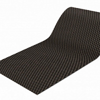 Ковровая дорожка SHAHINTEX Гусиная лапка ТЭМ 0,8*15м мокко 02