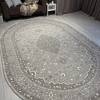 Ковер ARMINA 2,0*2,9 овал GA007G GREY/ GREY