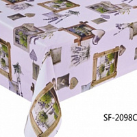 Клеенка "Mira" на тканной основе 1,37*20м (20) SF-2098С
