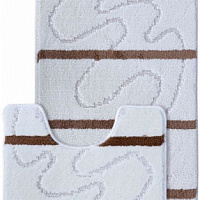 Коврик BENGAL ZEBRA 2шт (50*80см) кремoвый (cream) SLV202580