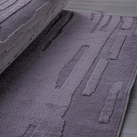 Ковер AURA 0,8*1,5 прямой PX3002 GRAY