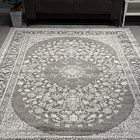 Ковер ARMINA 2,0*4,0 прямой GA007G GREY/ GREY